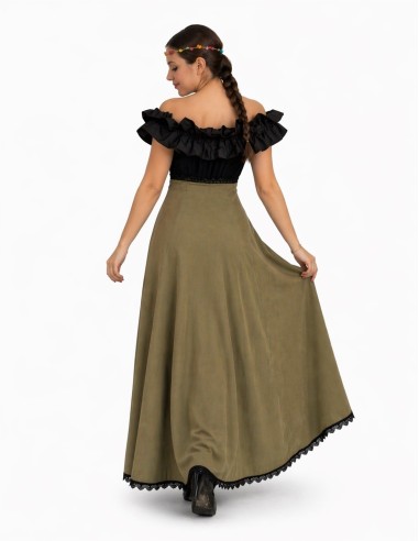 Costume medievale filatrice Agnes Nuovo